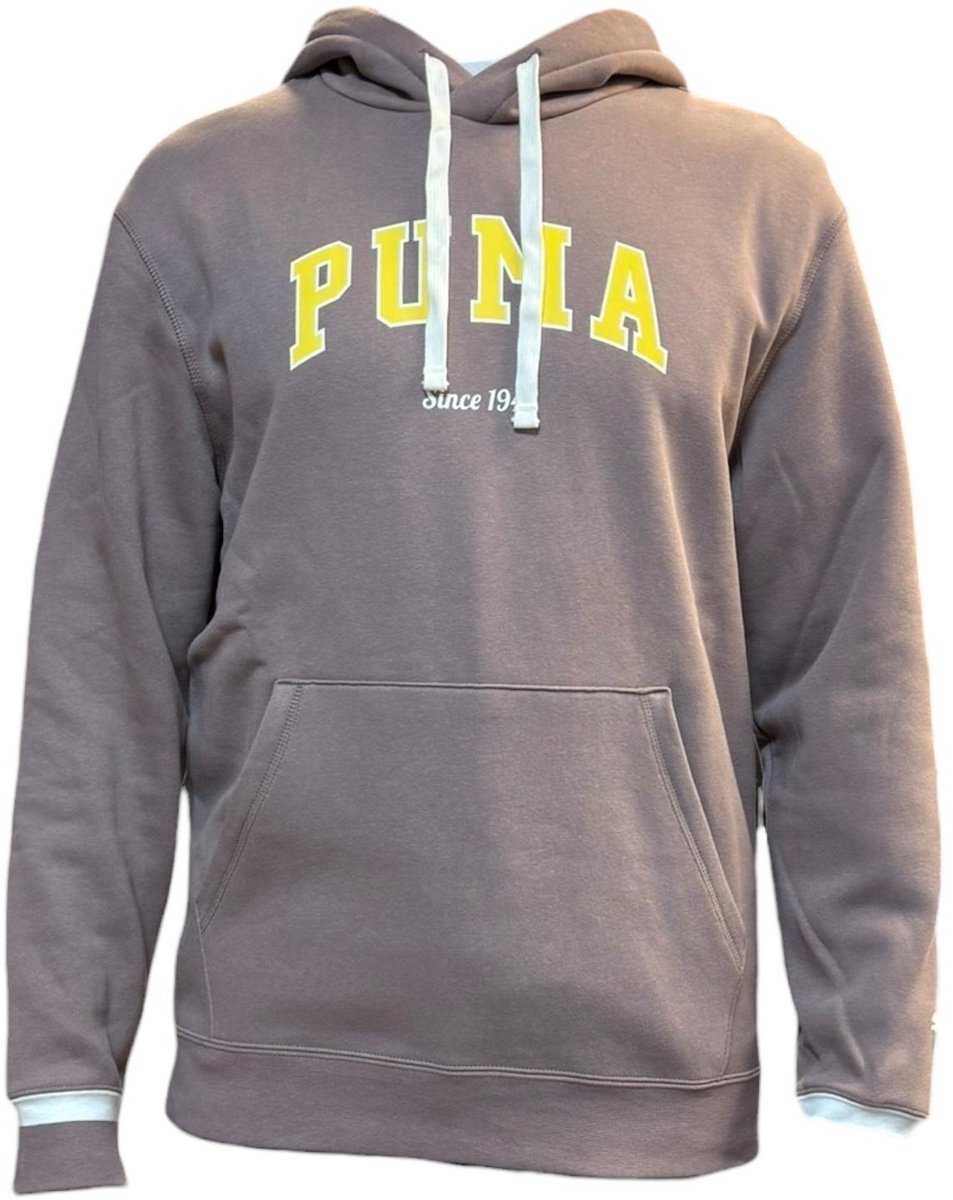 Puma Varsity Hoodie Trui Mannen Bruin