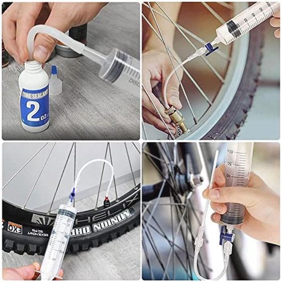 Tubeless Afdichtmiddel Injector voor Fietsen - 60 ml — afbeelding 5