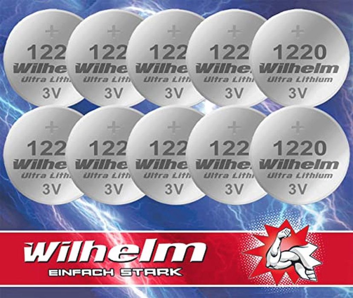Lithium Knoopcel 3V 40mAh (10 stuks) voor Diverse Toepassingen