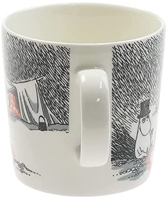 Moomin Porseleinen Mok Met Slaapmotief van moomin — afbeelding 4