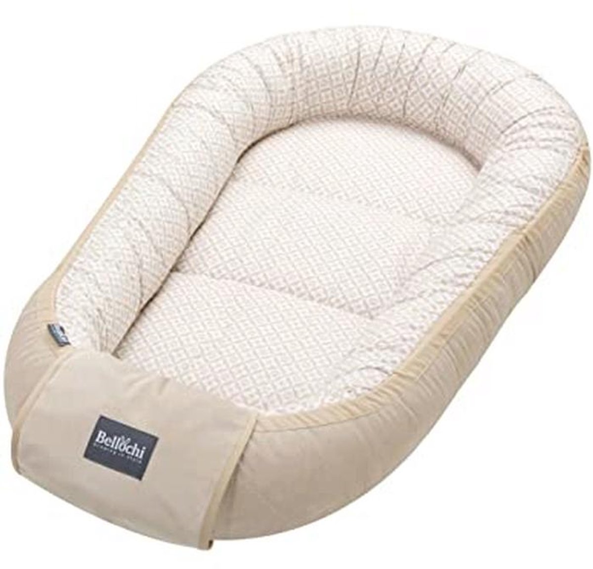 Babybedverkleiner 100% Katoen voor Baby's - Hypoallergene Slaapcocon, 0-12 Maanden - Verstelbaar en Veilig