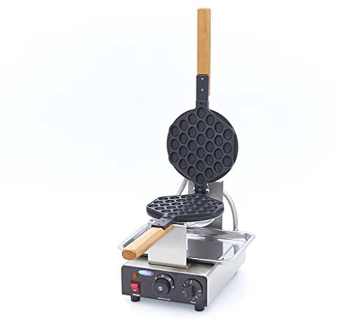Bubble Waffle Maker - Non-Stick Waffle Iron for Professional Use