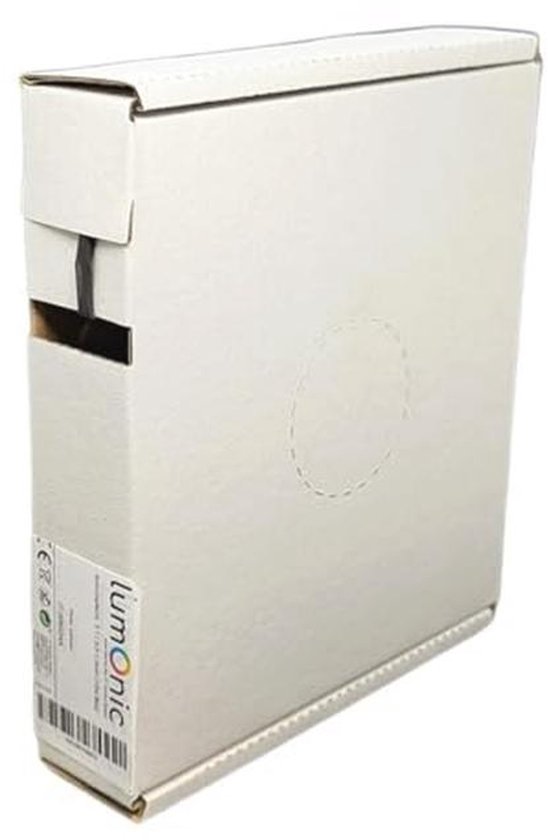Krimpkous zwart voor 35/50/70mm² accukabel (per 50cm