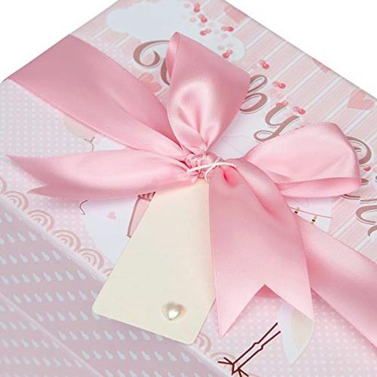 Schattige Cadeauset voor Pasgeboren Meisjes - 2 Roze Dozen met Teddybeer en Verjaardagscadeaus — afbeelding 3