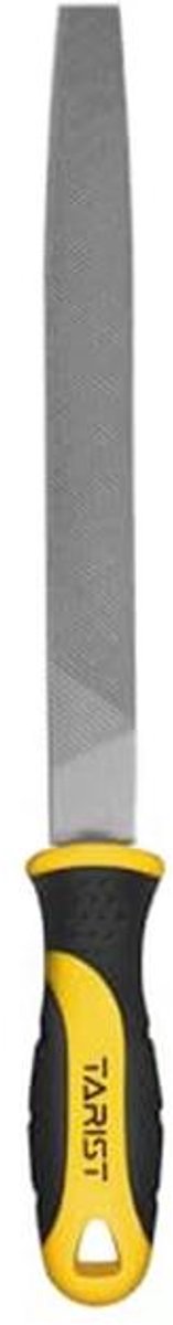 Professionele 8 inch platte metalen vijl - Koolstofstalen gereedschapsslijper voor professionals en doe-het-zelvers