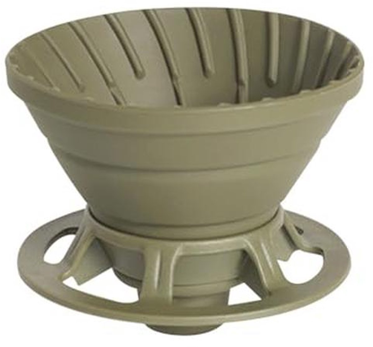 Siliconen Koffiefilter voor Handmatig Overgieten - Ideaal voor Kamperen, Reizen en Thuis