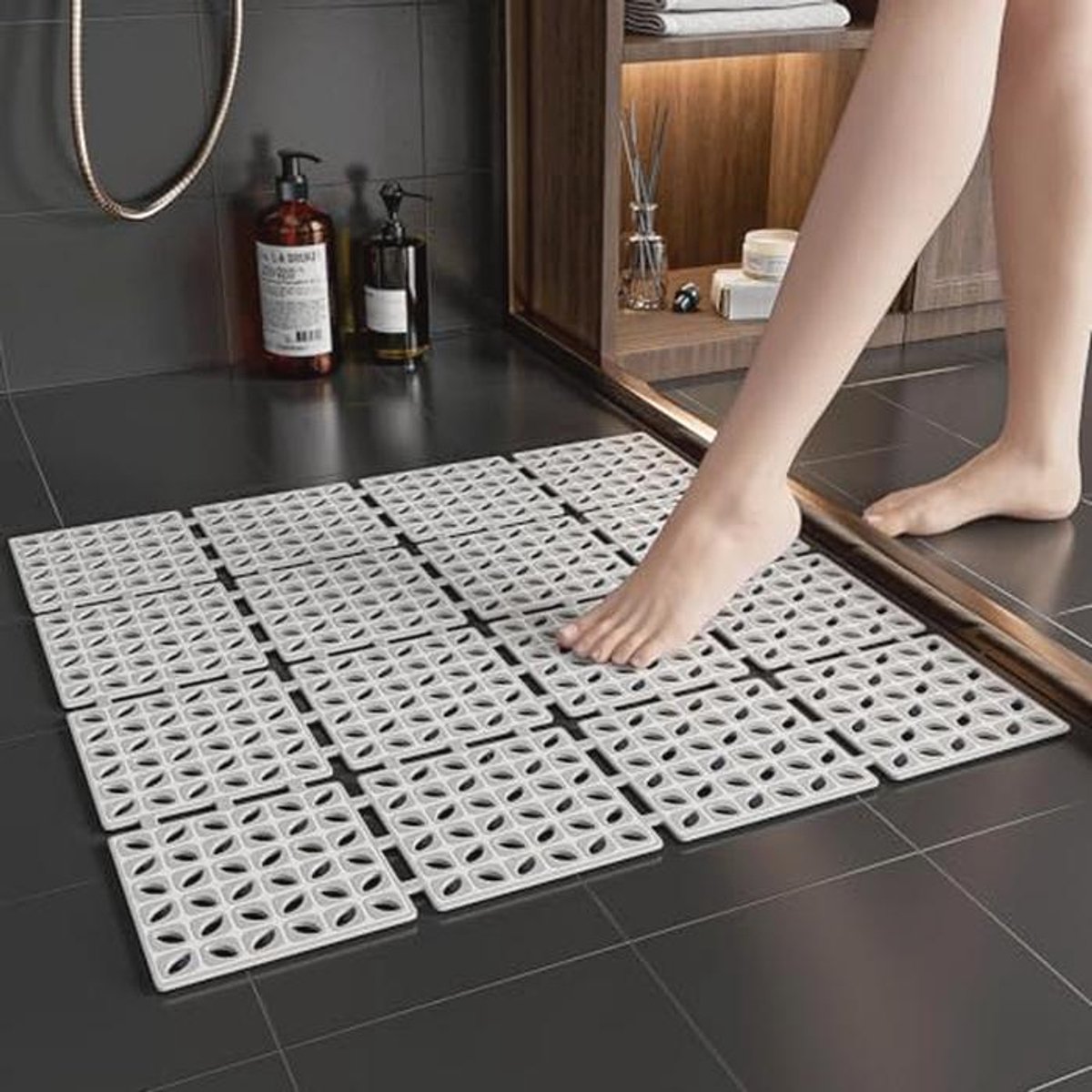 Antislip Douchemat Vierkant 60x60 cm - Veiligheid en Comfort voor Iedereen