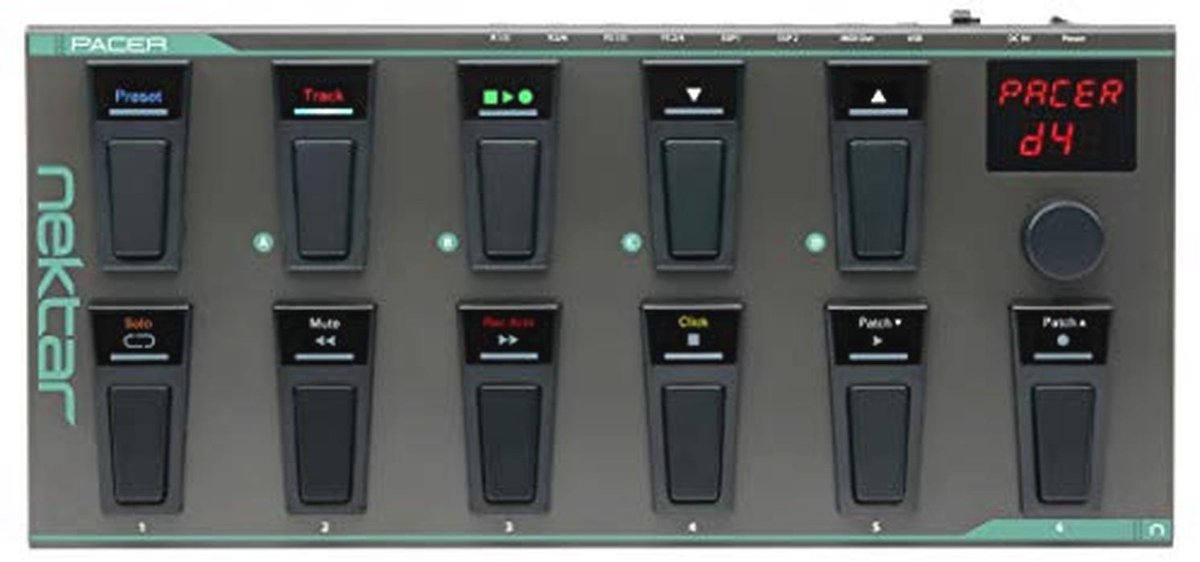 USB MIDI Voetschakelaar Controller met DAW-integratie - Handsfree MIDI Besturing