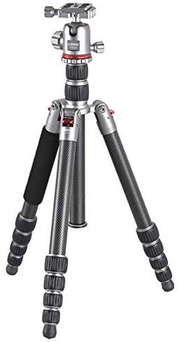 Lichtgewicht Carbon Reisstatief met Kogelkop voor Fotografie