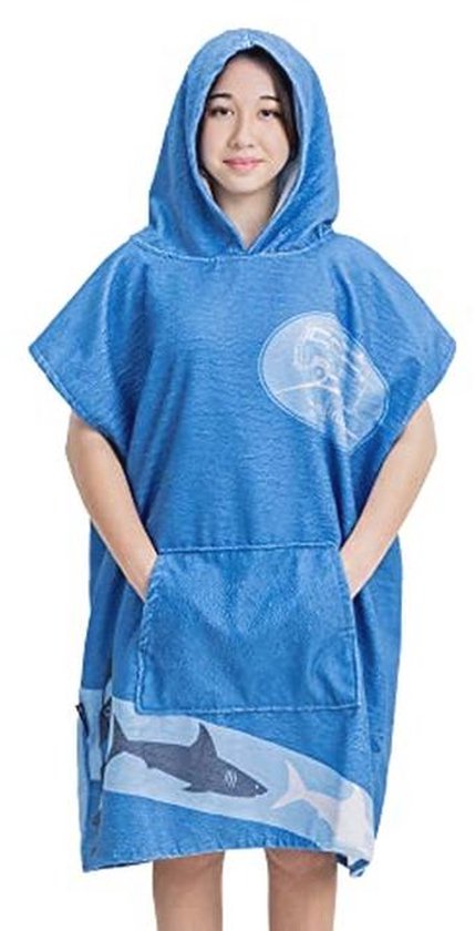 Morgenstern Badponcho met capuchon kinderen baby 1-5 jaar meisjes
