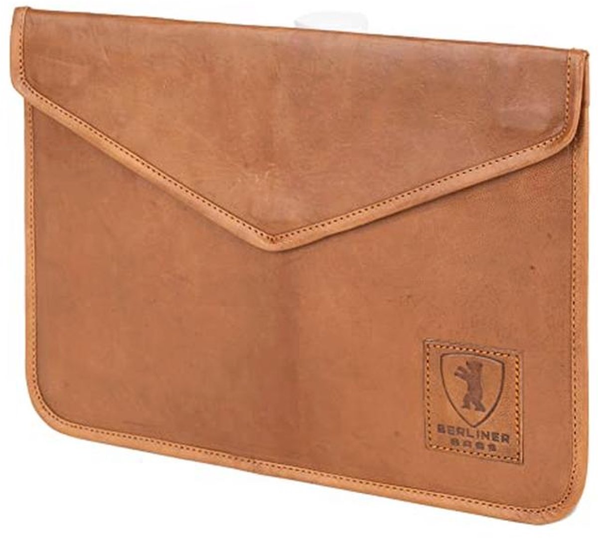 Vintage Leren Laptop Bag - Beschermhoes voor Notebooks