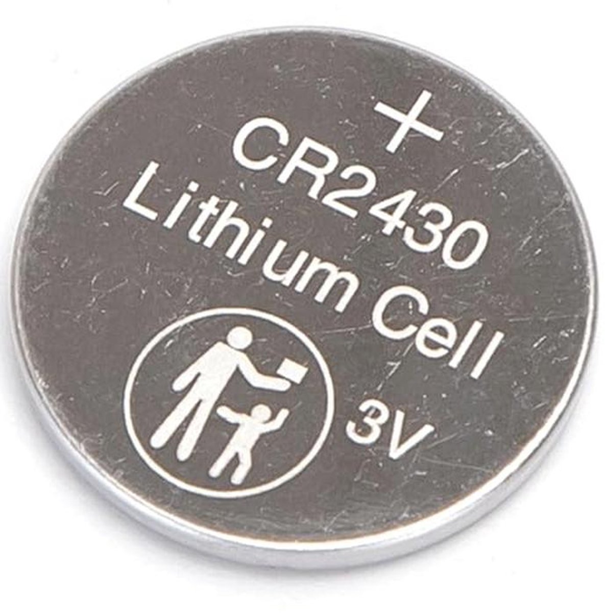 CR2430 knoopcel 3V - 2 Stuks