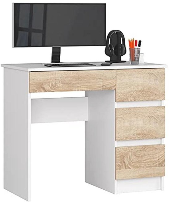 Foto: Functioneel bureau voor tieners met 4 laden compact en modern