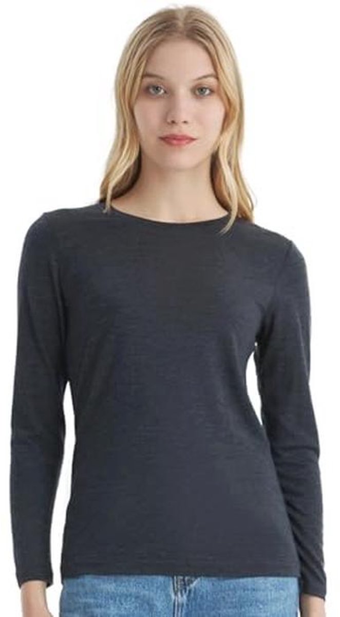 Dames Thermokleding van 100% Merinowol – Lichtgewicht en Ademend Lange Mouw Shirt voor Hiken en Skiën Dames Thermokleding van 100% Merinowol – Lichtgewicht en Ademend Lange Mouw Shirt voor Hiken en Skiën