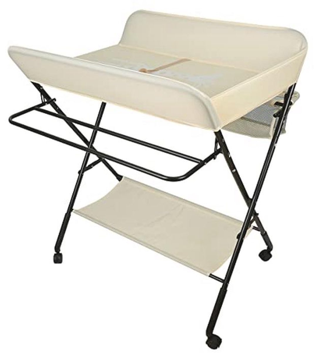 Opvouwbare Baby Verschoontafel met Opslag - Ideaal voor Luiers en Baby Benodigdheden