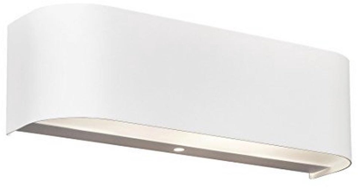 LED Wandlamp Aluminium en Glas - Modern Ontwerp met Verstelbare Lichtkleuren