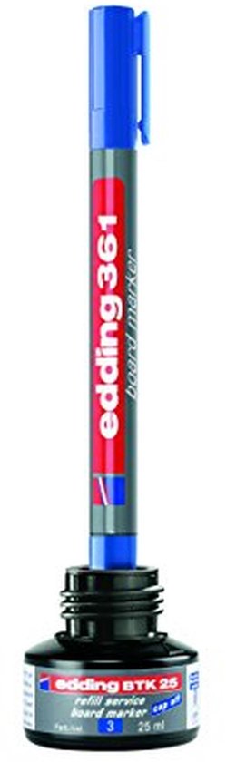 edding RBTK 25 Whiteboardmarker retract 12 Nachfülltinte schwarz 25 ml edding RB