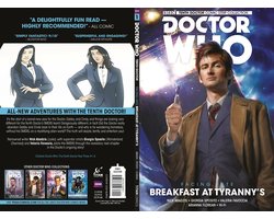 Omslag van Doctor Who - The Tenth Doctor: Facing Fate Volume 1: Breakfast at Tyranny's