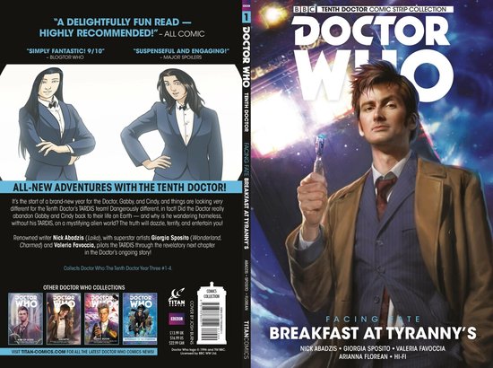Doctor Who - The Tenth Doctor: Facing Fate Volume 1: Breakfa ... - cover
