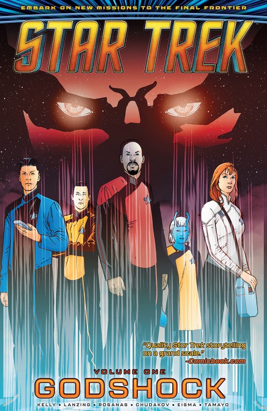Star Trek, Vol. 1: Godshock - cover