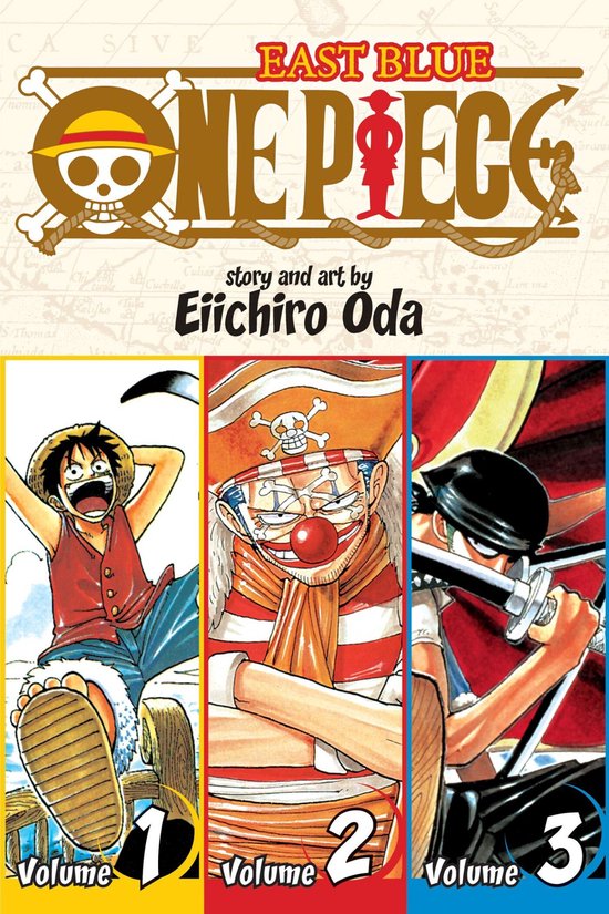 One Piece (Omnibus Edition), Vol. 1 - cover