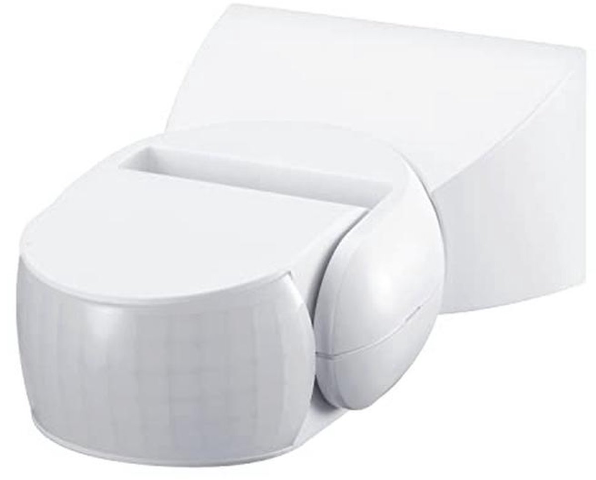 Universele infrarood bewegingssensor met schemeringssensor - Bereik 12m, 180° IP65, Voor binnen en buiten