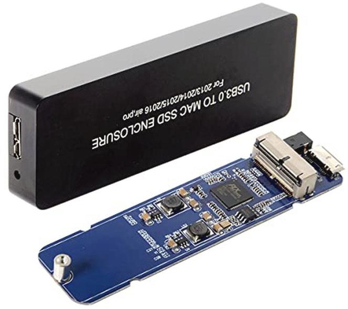 USB 3.0 naar 16+12P SSD Behuizing voor Laptop Air en Pro - Draagbare HDD Enclosure