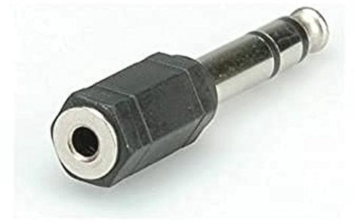 Stereo-adapter 6,35 mm naar 3,5 mm – Perfect voor multimedia