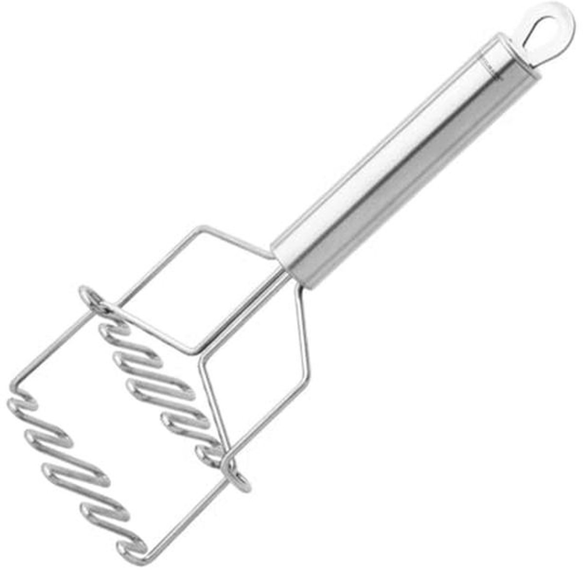 Aardappelstamper 27 cm - Voor Fijne Aardappelpuree en Groenten met Dubbel Effect