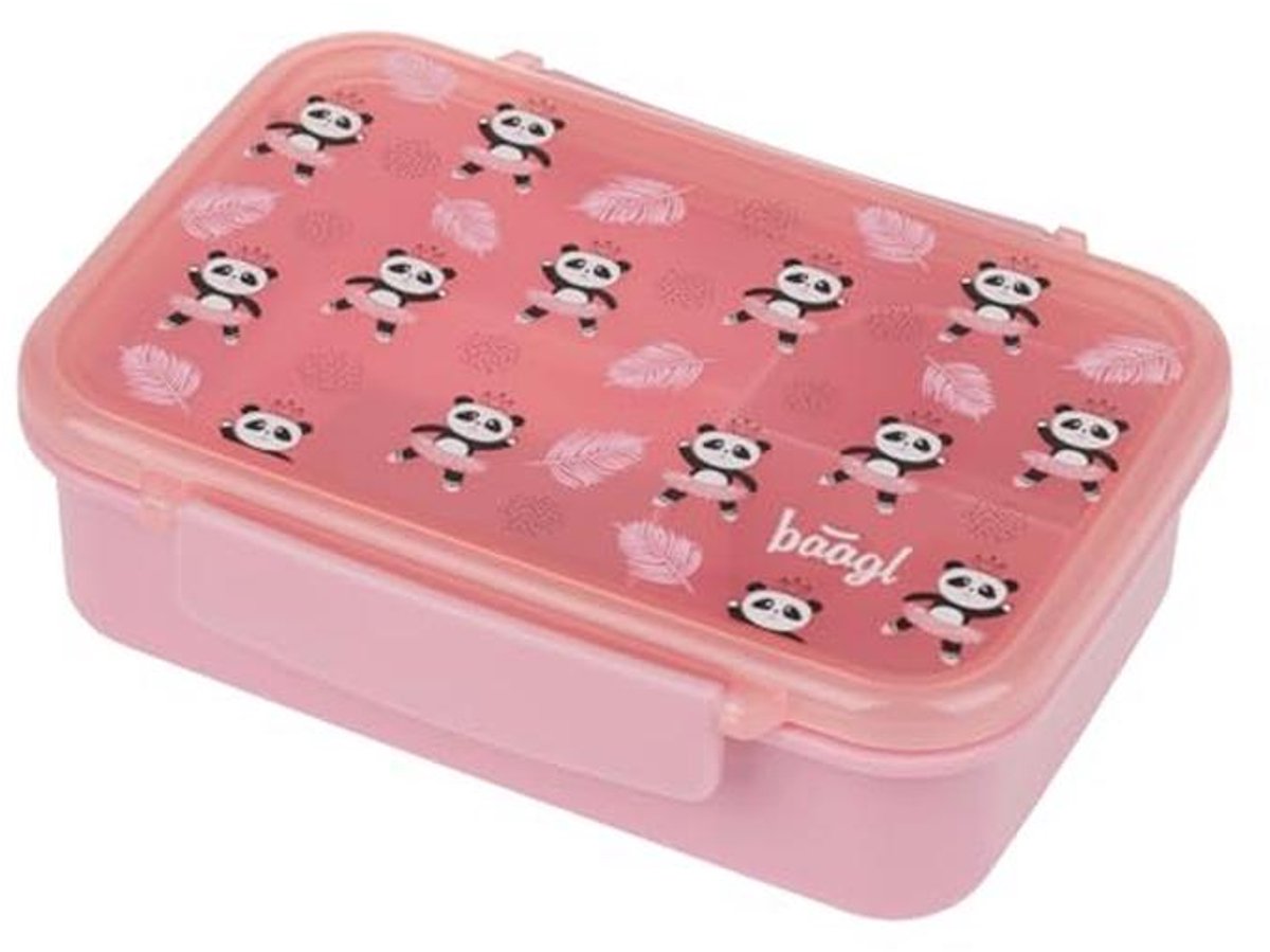 Kinderen Lunchbox met Compartimenten - Gezonde Snack Box voor School en Uitstapjes