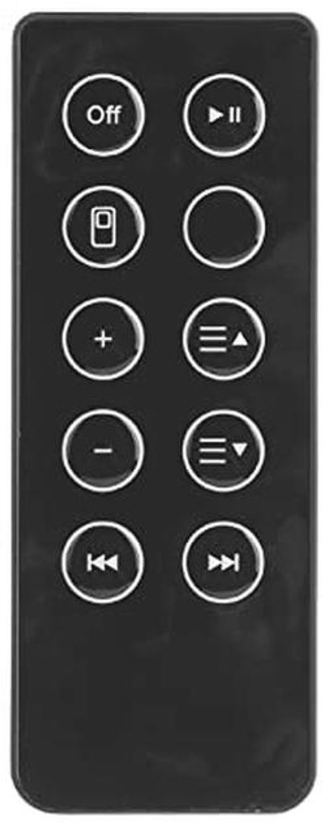 Vervangende Afstandsbediening voor Bluetooth Digital Music System en Soundbar