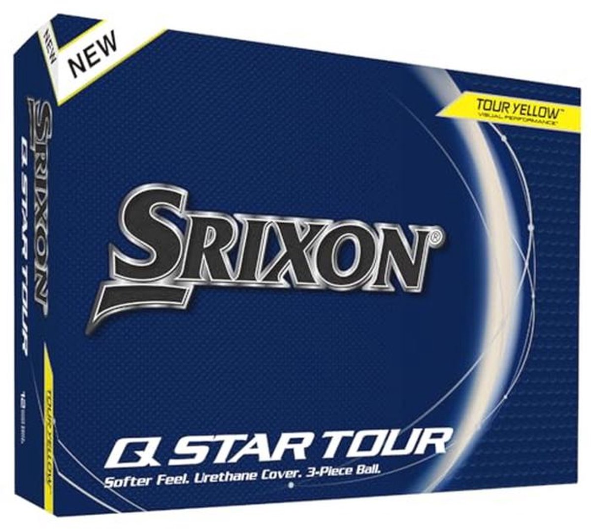 Q-Star Tour 5 Golfballen - Dozen van 12 - Zacht Gevoel en Hoge Prestaties - Premium Golfaccessoires