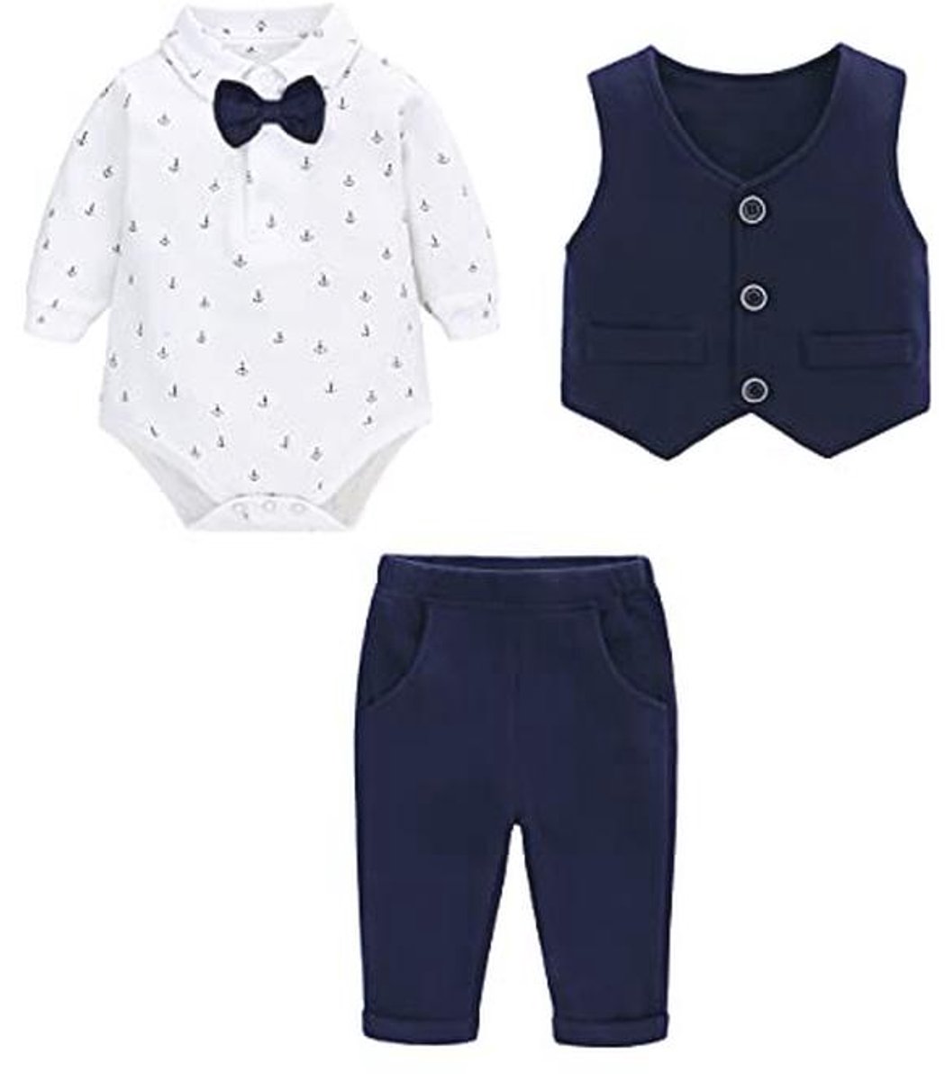 Baby Kostuums voor Jongens - Blazer Set voor Bruiloft en Doop