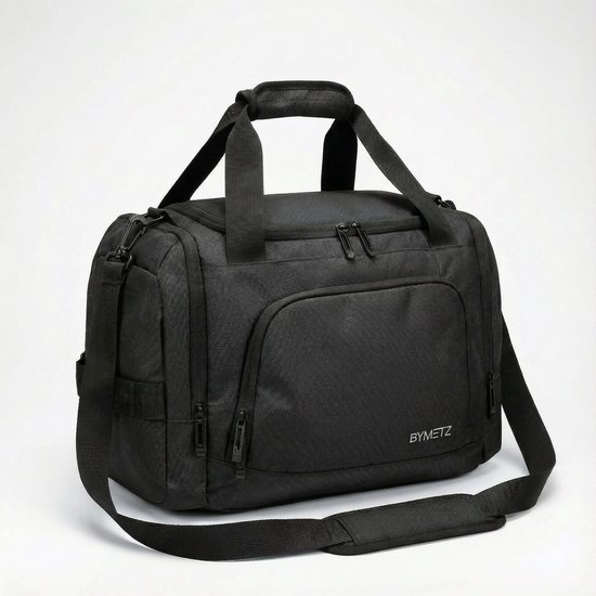 Reistas 40x30x20 - Transavia, Ryanair, Corendon & WizzAir - Underseater Maximale Inhoud - Met Handige Smart Sleeve voor op een Koffer - Onix Black