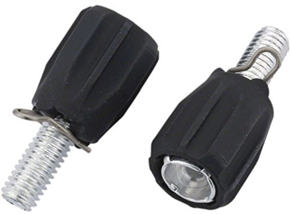 Kabelspanner Uniseks Volwassenen - Rubber Beklede Stelknop voor Shimano STI