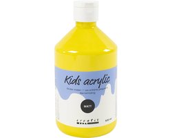 A-Color acrylverf, 500 ml, primair geel