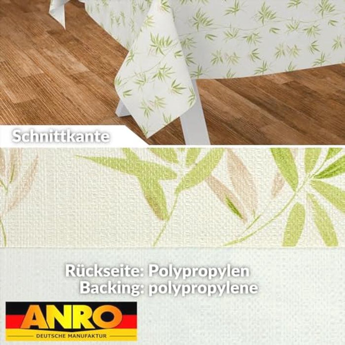 Afwasbaar tafelkleed voor binnen en buiten, 90 x 130 cm, duurzaam en onderhoudsarm