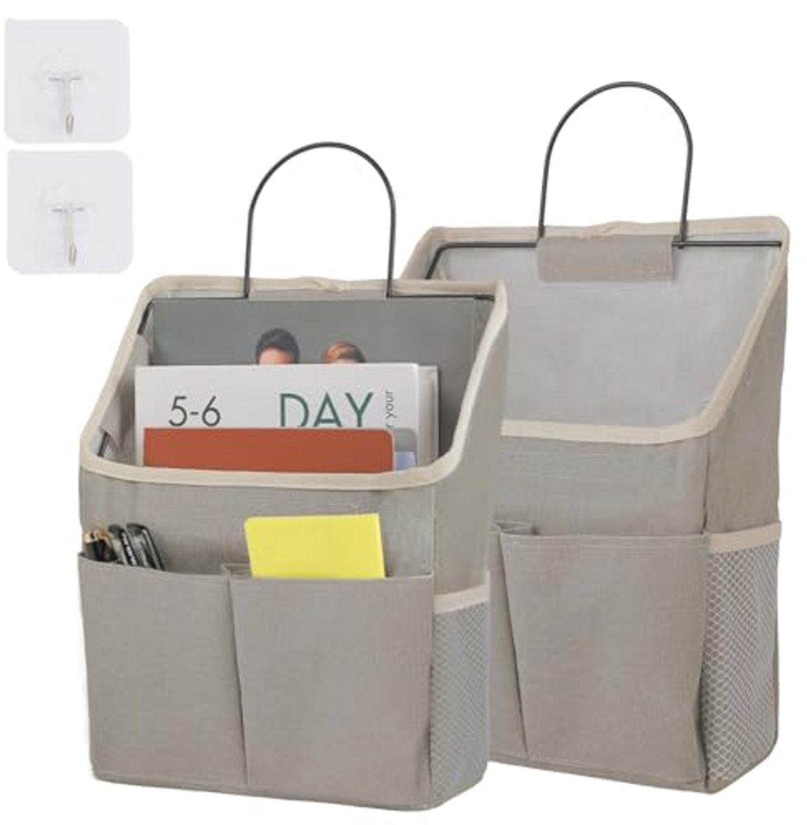 Hanging Organizer set van 2 - Wandoplossingen voor badkamer en slaapkamer
