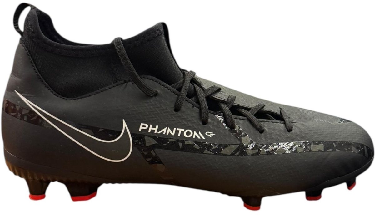 Nike - JR Phantom GT2 - Voetbalschoenen - Kinderen - Zwart - Maat 38.5