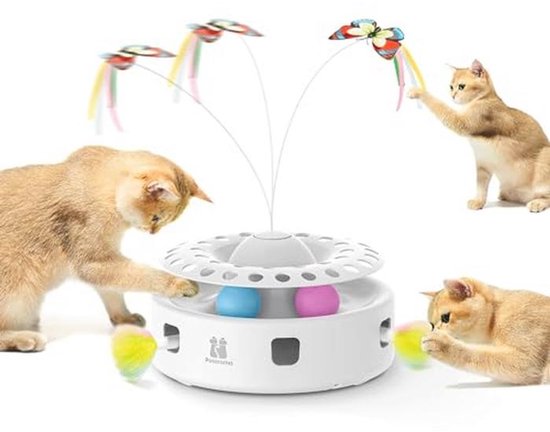 Elektrische Lopende Kat - 17 Cm Interactief Speelgoed Voor