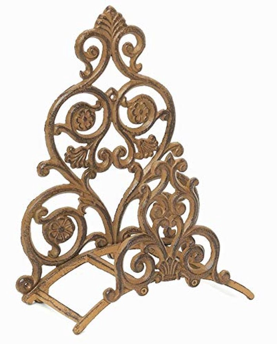 Oud Fancy Wandspoelhouder voor Tuinslangen - IJzeren Tuinslang Houder met Decoratief Desig