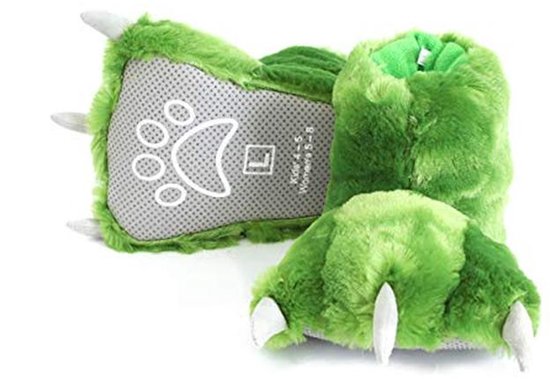 Grappige Knuffel Poot Slippers voor Peuters, Kinderen en Volwassenen - Zachte Cozy Claw Paw Slippers