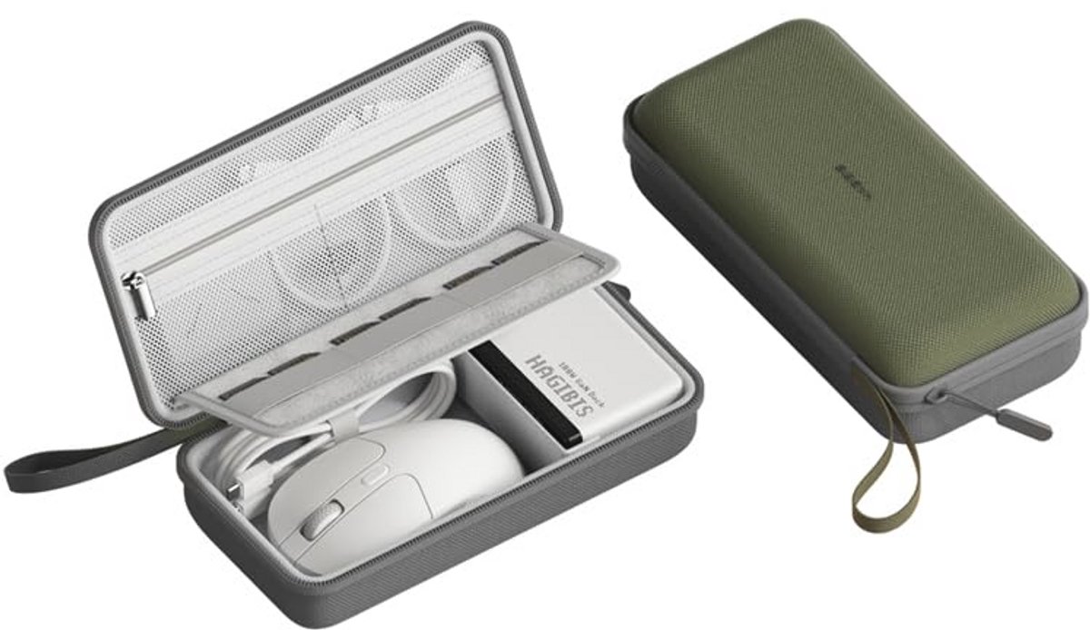 Draagbare Waterdichte Elektronica Organizer Tas voor Kabels en Accessoires