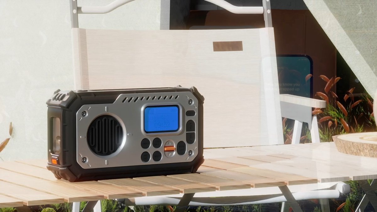 Multifunctionele Radio - Solar & Dynamo Aangedreven