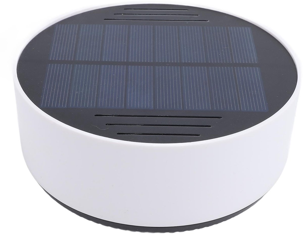 10W zonne-energie PM2.5 luchtreiniger voor auto's en campers, met rookgeurverwijdering en ABS-materiaalfilter