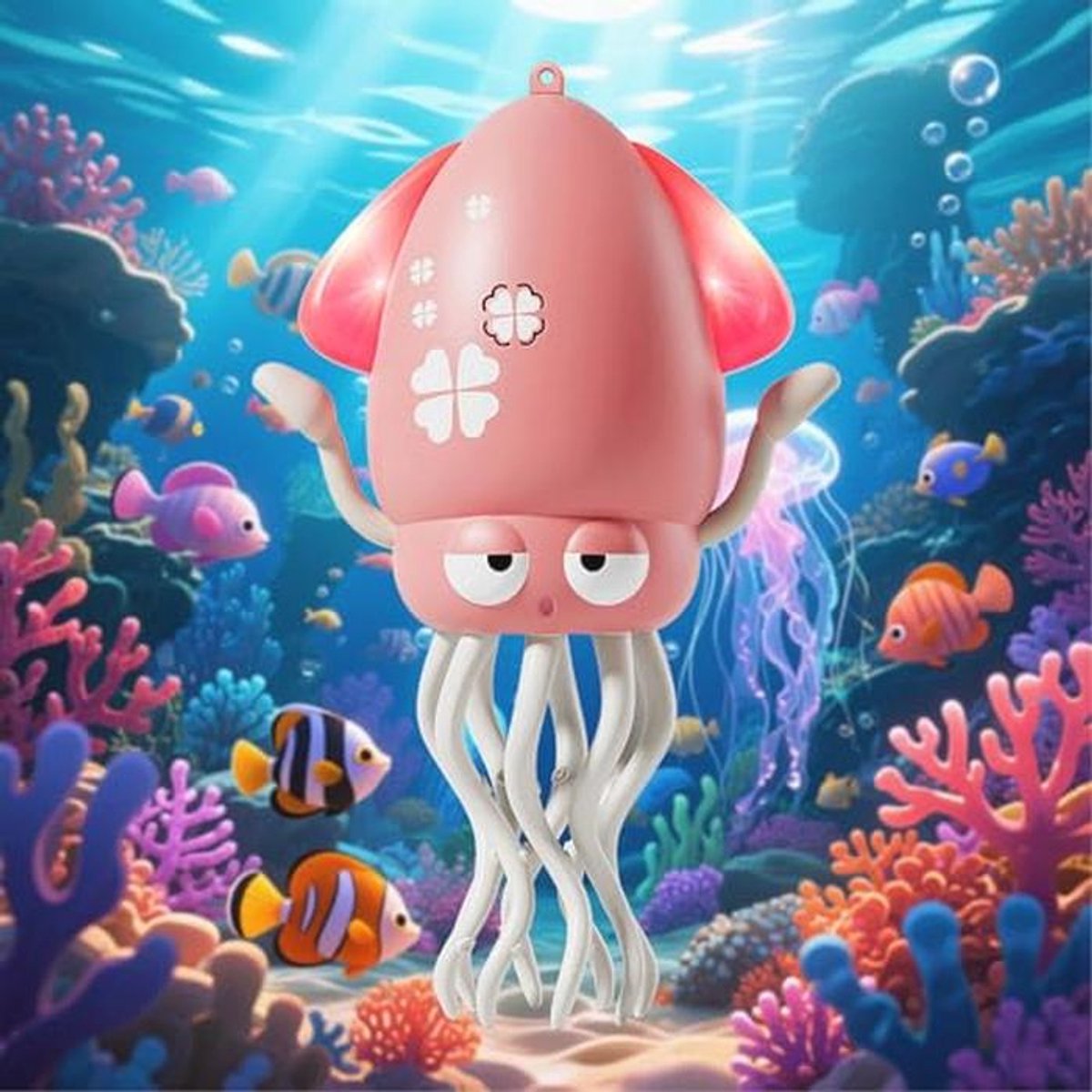 Dancing & Crawling Octopus met LED Lichten en Muziek - Automatische Waving Interactieve Speelgoed, Leuk Verjaardagscadeau
