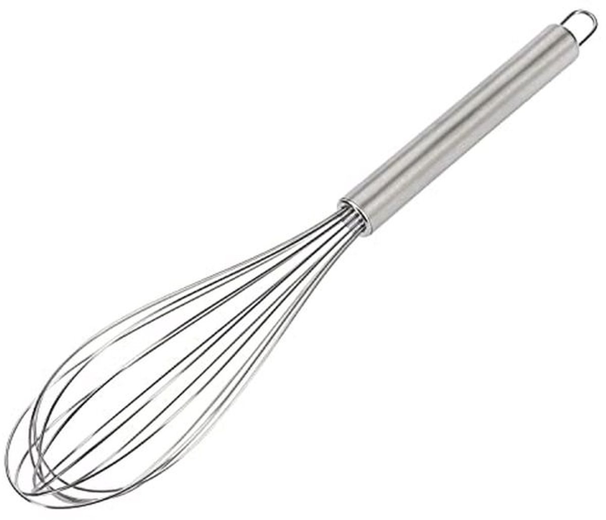 Grote Garde van Roestvrij Staal - 25 cm - Voor Eieren en Cakebeslag - Vaatwasserbestendig