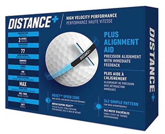 Golfballen met verbeterde afstand en controle voor optimale prestaties van Merkloos — afbeelding 2