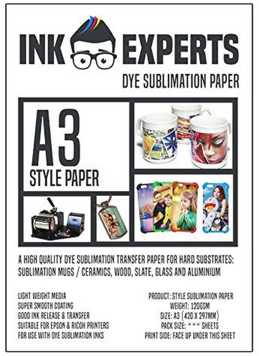 Sublimatiepapier A3 120gsm voor Printen op Harde Substraten