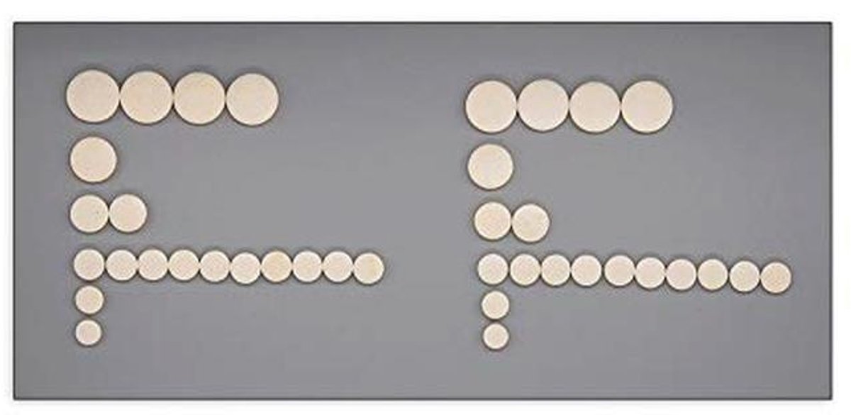 Klarinet Kussenset - 38 Vervangende Pads van Lamsvel voor Klarinet
